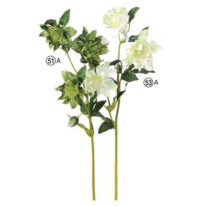 造花 とりよせ品 クリスマスローズ×3 つぼみ×4 アーティフィシャルフラワー