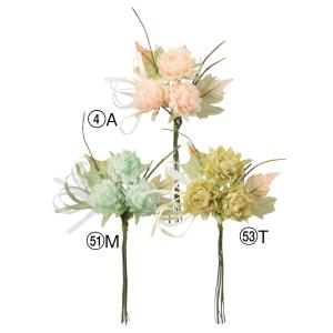 アスカ商会 造花 即日出荷 ダリアピック 髪飾り コサージュ 花材 材料