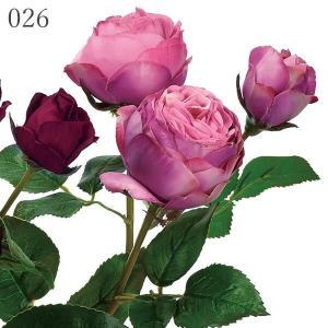 造花 とりよせ品 ローズ×3 インテリア イン...の詳細画像5
