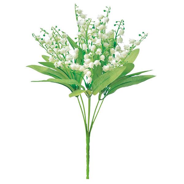 造花 とりよせ品 ☆スズランブッシュ インテリア インテリアフラワー フェイクフラワー シルクフラワ...