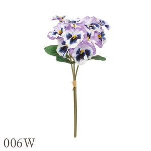 造花 とりよせ品 パンジーバンチ×12(1束3...の詳細画像3