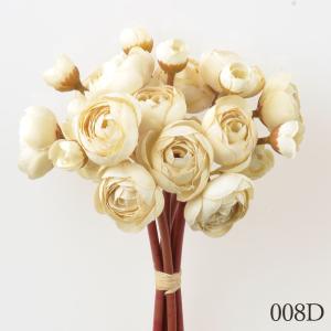 造花 とりよせ品 ラナンキュラス×24(1束6...の詳細画像1