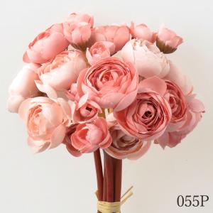 造花 とりよせ品 ラナンキュラス×24(1束6...の詳細画像3