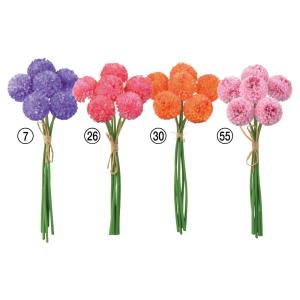 造花 とりよせ品 ポンポンマムバンチ(1束6本) 和 菊 マム インテリア インテリアフラワー フェイクフラワー シルクフラワー 花材 アスカ ASCA アスカ商会