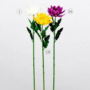 造花 仏花 とりよせ品 菊 マム 白 黄 黄色 和 菊 インテリア インテリアフラワー フェイクフラワー シルクフラワー 花材 花資材 アスカ ASCA アスカ商会