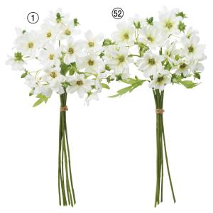 造花 とりよせ品 フラワーバンチ(1束6本) インテリア インテリアフラワー フェイクフラワー シルクフラワー インテリアグリーン アスカ ASCA アスカ商会