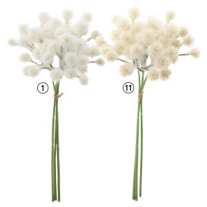 造花 とりよせ品 ポンポンバンチ(1束3本) インテリア インテリアフラワー フェイクフラワー シルクフラワー インテリアグリーン アスカ ASCA アスカ商会