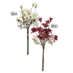 《 造花 》◆とりよせ品◆Asca(アスカ) コスモスバンチ(1束3本) 秋桜 アーティフィシャルフラワー インテリア インテリアフラワー 花材 冬｜造花ドライフラワー専門問屋花びし