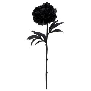 造花 とりよせ品 ピオニー シャクヤク ボタン 芍薬 牡丹 黒 ブラック 髪飾り コサージュ 花材 材料 インテリア フェイクフラワー アスカ ASCA アスカ商会