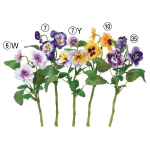 造花 とりよせ品 パンジー×3 つぼみ×1 イン...の商品画像