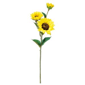 造花 とりよせ品 サンフラワー×3 つぼみ×1 ヒマワリ 向日葵 ひまわり 南国 トロピカル インテリア インテリアフラワー 花材 DIY アスカ ASCA アスカ商会