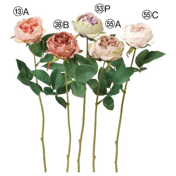 【P5倍中 12/16 09:59迄】 造花 とりよせ品 ローズ バラ 薔薇 ロゼット咲き インテリ...