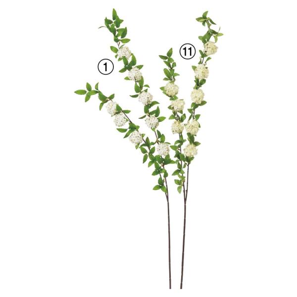 造花 とりよせ品 コデマリ×8 小手毬 テマリバナ 鈴掛 スズカケ アーティフィシャルフラワー イン...