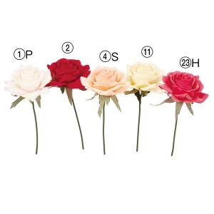 造花 とりよせ品 ローズピック バラ 薔薇 一輪 赤いバラ 高芯咲き 剣弁高芯咲き ピンク レッド 赤い薔薇 赤薔薇 白 髪飾り 花材 アスカ ASCA アスカ商会