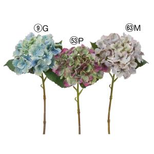造花 とりよせ品 ハイドランジア アジサイ あじさい 紫陽花 複色 青 ブルー うすむらさき インテリア インテリアフラワー 花材 春 アスカ ASCA アスカ商会