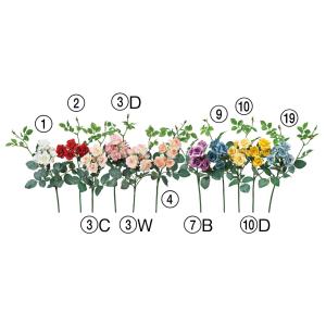 《 造花 》とりよせ品Asca(アスカ) ☆ローズピック×7