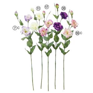 【P5倍中 9/16 9:59まで】 造花 とりよせ品 トルコギキョウ×2 つぼみ×1 インテリア インテリアフラワー フェイクフラワー 花材 アスカ ASCA アスカ商会