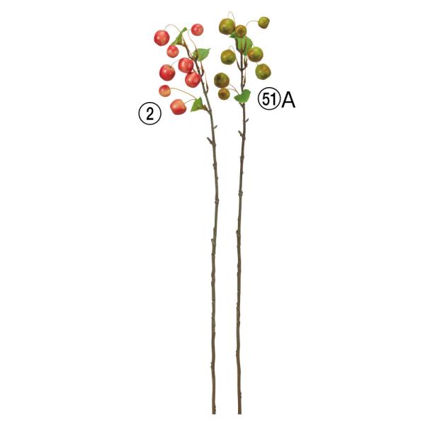 【P5倍中 12/02 09:59迄】 造花 とりよせ品 ヒメリンゴ 姫林檎 ひめりんご イヌリンゴ...