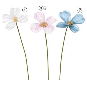 正月 造花 とりよせ品 ベルベットフラワーピック(1袋6本入) 造花 シルクフラワー イミテーション アーティフィシャルフラワー 和 アスカ ASCA アスカ商会