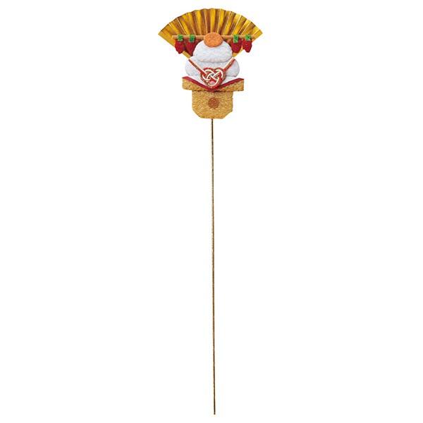 正月 装飾 とりよせ品 ちりめん鏡餅飾りピック 正月ピック 迎春ピック 造花 シルクフラワー イミテ...