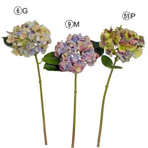 造花 とりよせ品 ハイドランジアブーケ アクアブルー 紫陽花 アジサイ