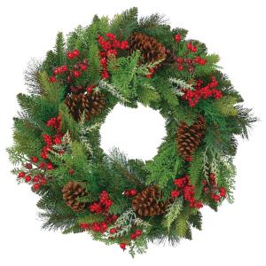 クリスマスリース 60cm 90cm クリスマス スワッグ 大きい オーナメント