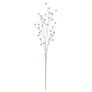 クリスマス 造花 とりよせ品 アザミスプレー(ラメ付) シャンパン シャンペン キラキラ 造花 フラワー 雪 アスカ ASCA アスカ商会
