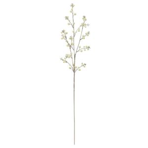 クリスマス 造花 実もの とりよせ品 パールベリースプレー 木の実 枝 小枝 ホワイト 白 白色 造花 オーナメント クリスマス 雑貨 アスカ ASCA アスカ商会
