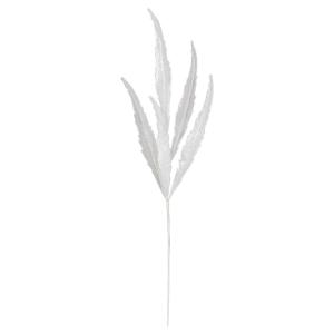 クリスマス 造花 グリーン とりよせ品 クリアリーフスプレー 白 ホワイト 透明 透明感 透け感 雪 冬 氷 リーフ ホーリー 葉っぱ アスカ ASCA アスカ商会
