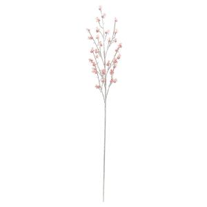 クリスマス 造花 実もの とりよせ品 ベリースプレー(ラメ付) ベリースプレー 実付きスプレー 木の実 雪 アスカ ASCA アスカ商会