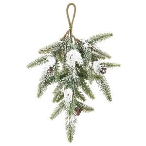 《 クリスマス リース 》とりよせ品Asca(アスカ) スノーパインスワッグ