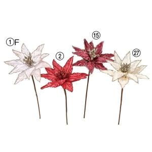 20個 クリスマス クリスマスツリー オーナメント ポインセチア　装飾 造花 赤 Amazon｜20個パック ゴールドレッド ポインセチア 造花