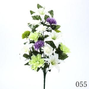 《 造花 仏花 》とりよせ品花びし 仏花ブッシュ ミックス