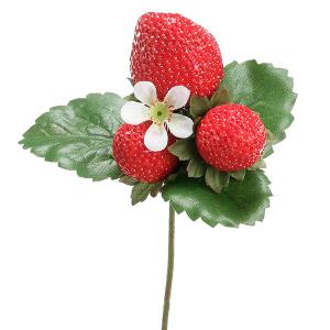 《フェイクフルーツ》とりよせ品花びし ☆ストロベリーピック