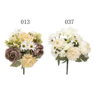 造花 花束 とりよせ品 ミックスローズブッシュ...の詳細画像2