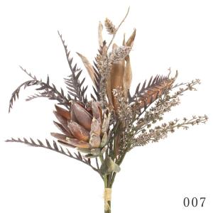 造花 とりよせ品 ドライプロテアバンドル プロ...の詳細画像1