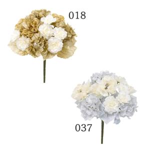 造花 とりよせ品 シャインローズピオニーブッシュ バラ 薔薇 ばら 芍薬 シャクヤク ラメ キラキラ ゴールド インテリア インテリアフラワー 花材 花資材