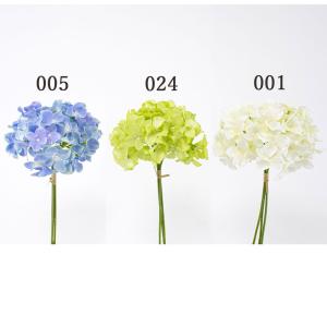 造花 とりよせ品 あじさいの束(1束3本) あじさい アジサイ 紫陽花 ハイドレンジア セイヨウアジサイ 西洋紫陽花 白 ブルー 水色 ライトブルー ホワイト