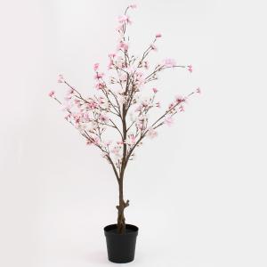 造花 【メーカー直送品】 さくらの鉢植 100cm《代引不可・他商品との同梱不可》 桜 さくら サクラ 春 鉢植え チェリーブロッサム インテリア 花材 素材