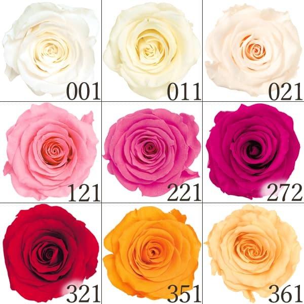 プリザーブドフラワー 花材 とりよせ品 ローズ・かのん・L(1箱8輪入り) ドライフラワー 花材 素...