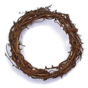 リース 土台 とりよせ品 サンキライヒゲ付リース 15cm インテリア 花資材 花器 ベース アレンジ 安い 装飾 フラワーアレンジメント 土台 母の日 大地農園｜造花ドライフラワー専門問屋花びし