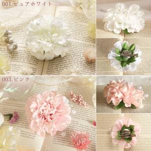 コサージュ 即日出荷 華やかダリアのパールコサ...の詳細画像4