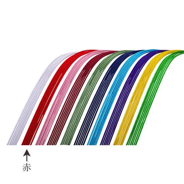 正月 装飾 とりよせ品 絹巻水引 赤(50本/束) 水引 水引飾り 新春 迎春 迎春用品 正月 お正...