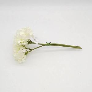 造花 とりよせ品 ハイドランジア ホワイト 紫...の詳細画像3