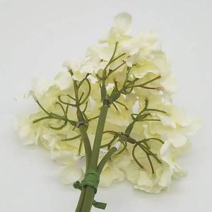 造花 とりよせ品 ハイドランジア ホワイト 紫...の詳細画像4