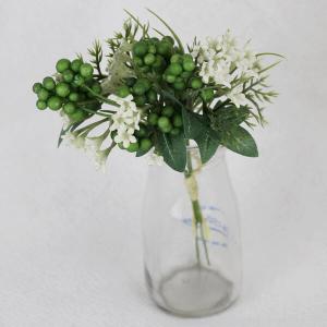 造花 グリーン 実 とりよせ品 スモールベリーピック ダークグリーン インテリア フェイク グリーン パーツ アレンジメント インテリアフラワー 花材 パレ