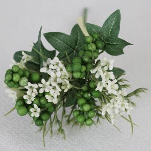 造花 グリーン 実 とりよせ品 スモールベリー...の詳細画像2