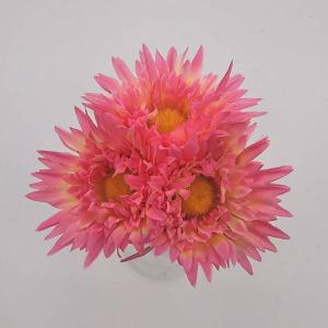 造花 とりよせ品 ガーベラブーケ ピンク アー...の詳細画像1