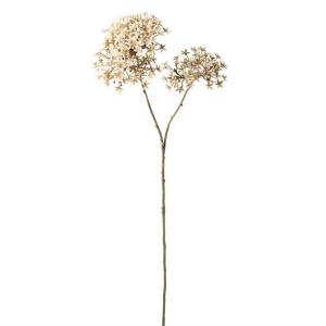 造花 とりよせ品 クラウンフラワーブランチ ベージュブラウン アーティフィシャルフラワー インテリア インテリアフラワー フェイクフラワー 花材 春 パレ