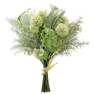 造花 花束 とりよせ品 グリーンミックスブーケ 花束 花冠 髪飾り インテリア インテリアフラワー フェイクフラワー シルクフラワー フェイクグリーン パレ